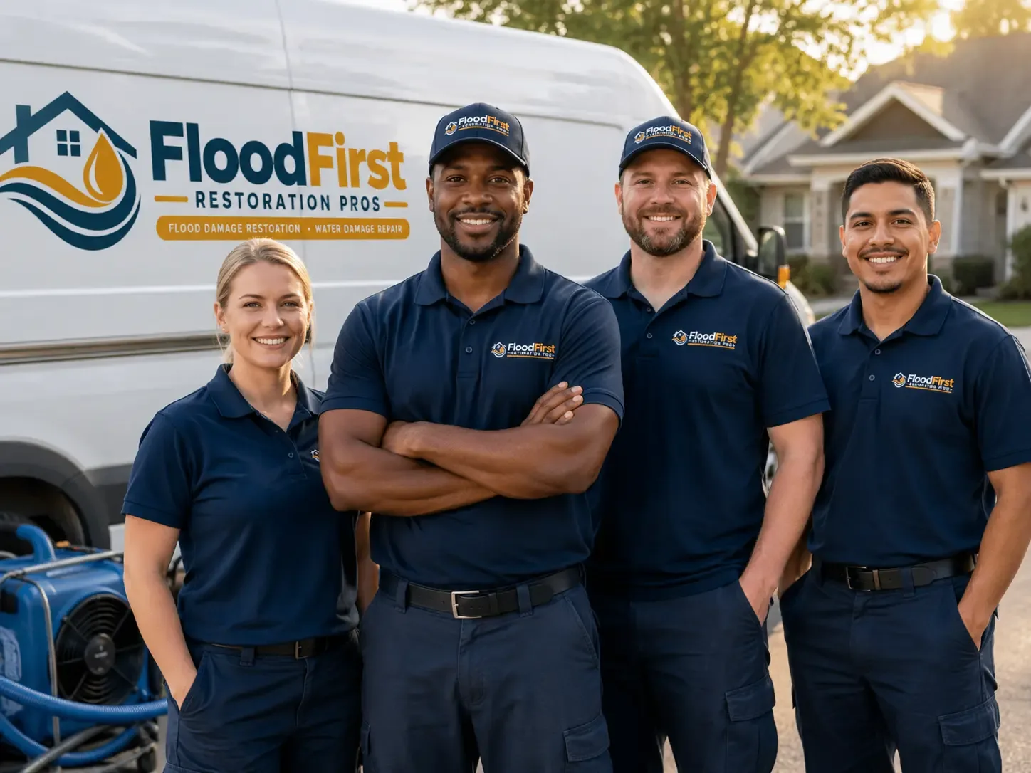 Flood Damage Restoration company in Lecompte, LA