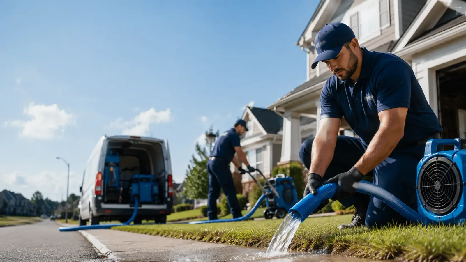 Flood Damage Restoration in Lecompte, LA